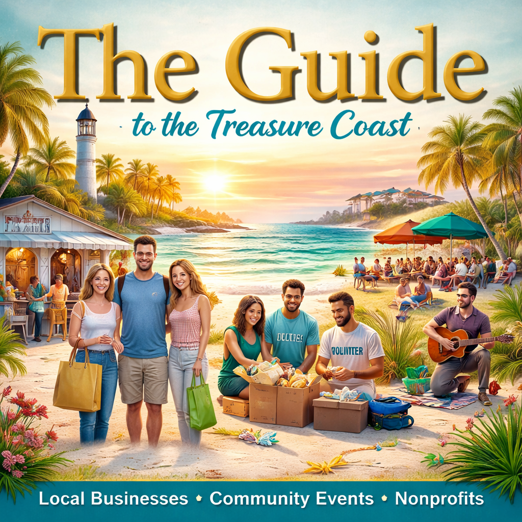 Community Promotion in The Guide to the Treasure Coast